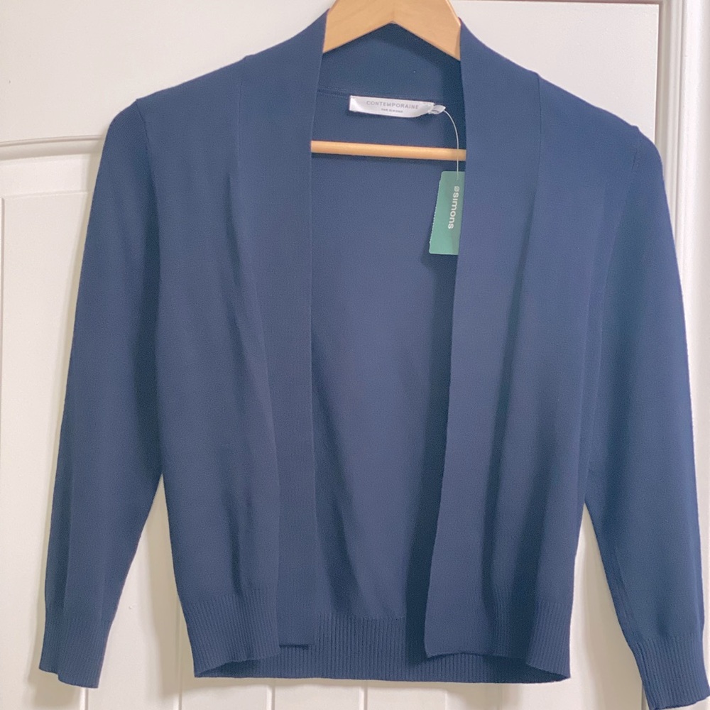 Contemporaine cropped sweater NWT